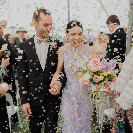 pastel rainbow|The Ultimate Confetti Bundle - Circle (cones, confetti + trays) - The Whole Bride