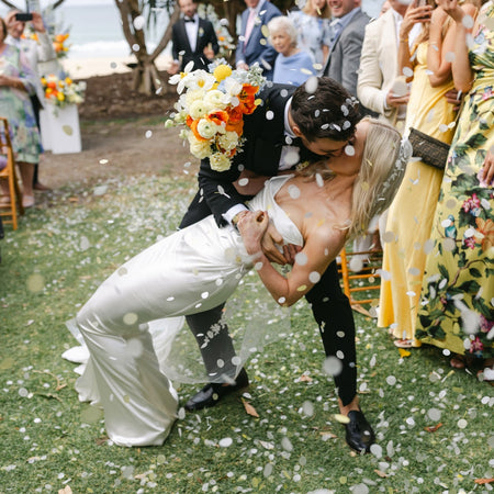 Lemon Sorbet|The Ultimate Confetti Bundle - Circle (cones, confetti + trays) - The Whole Bride