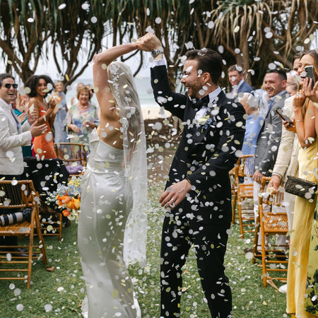 Lemon Sorbet| Biodegradable wedding confetti - eco-friendly wedding confetti - The Whole Bride