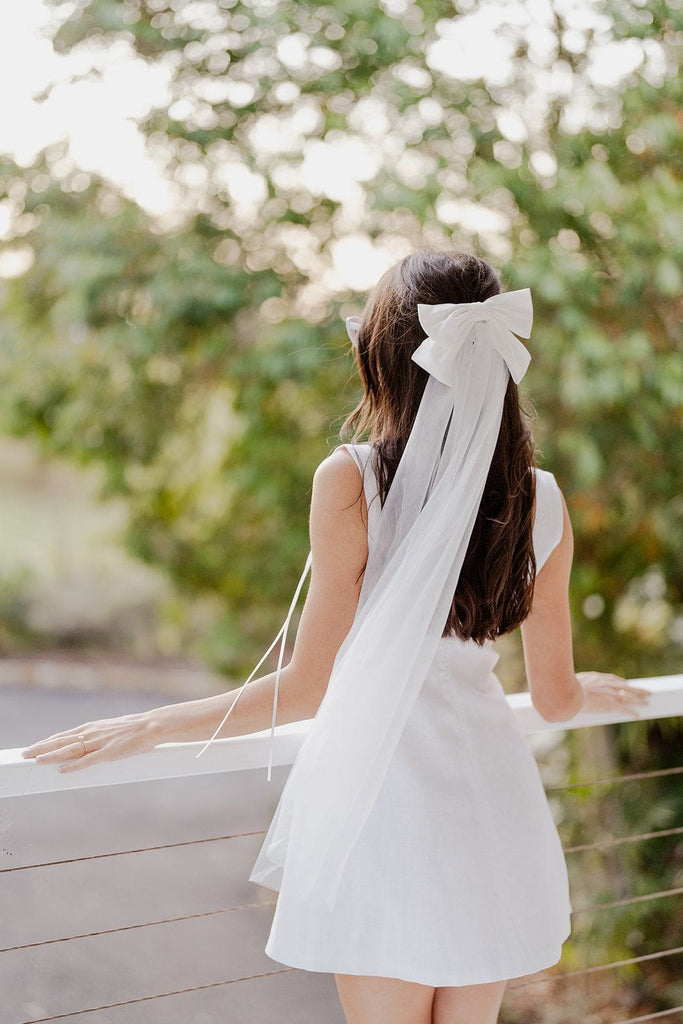Classic Bow Veil - The Whole Bride