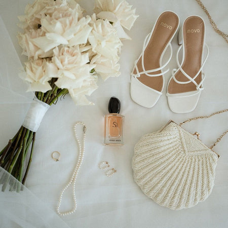 cream coco| Wedding Bag - Wedding Accessories | The Whole Bride
