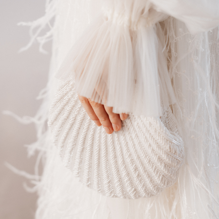 white coco| Wedding Bag - Wedding Accessories | The Whole Bride