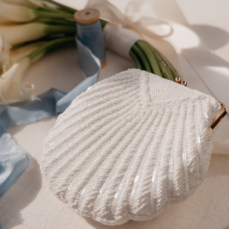 white coco| Wedding Bag - Wedding Accessories | The Whole Bride