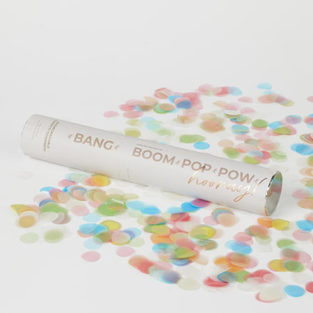 pastel rainbow|Confetti Cannon - The Whole Bride
