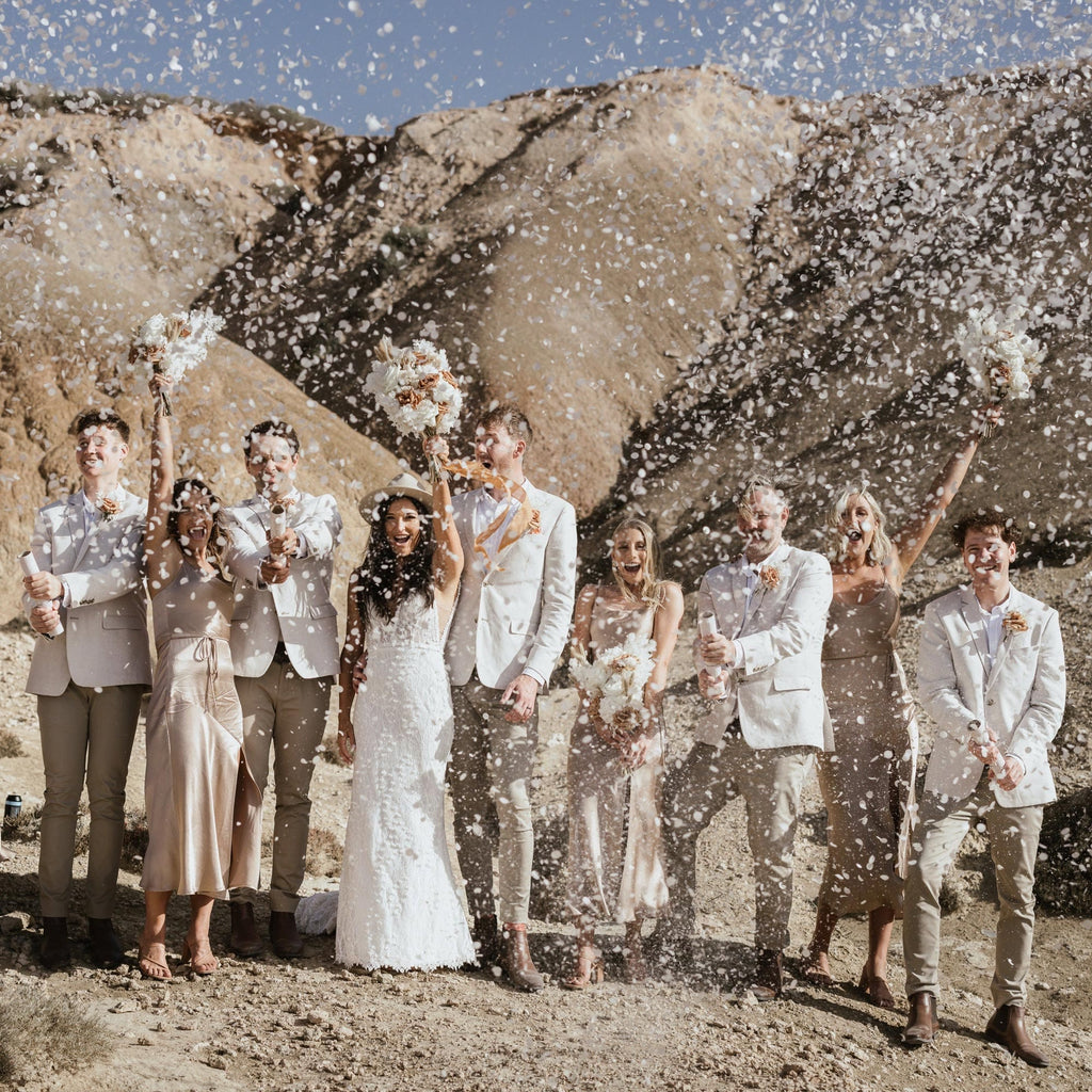 white|Confetti Cannon - The Whole Bride