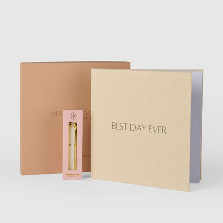 linen wedding guest book - custom linen guest book