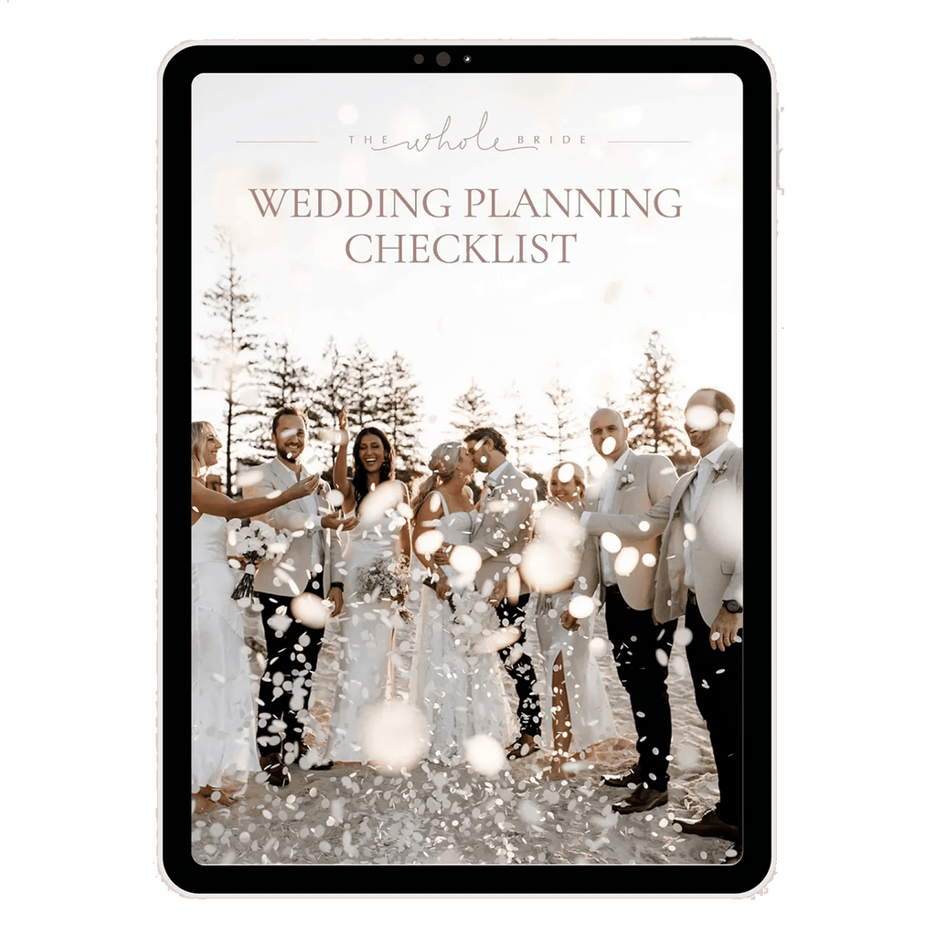 FREE E-Book: Wedding Planning Checklist - The Whole Bride