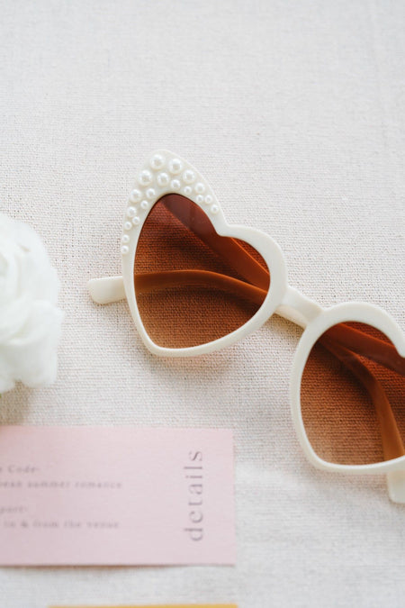Gemstones for Heart Sunglasses - The Whole Bride