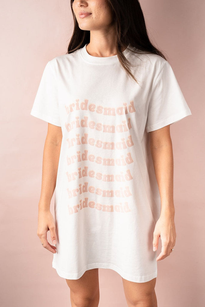 Groovy Oversized Tee - The Whole Bride