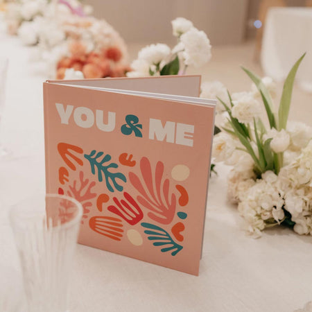 By The Sea - You & Me| Art Wedding Guest Book - The Whole Bride