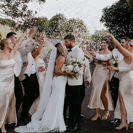 strawberries and cream heart|The Ultimate Confetti Bundle - Heart (cones, confetti + trays) - The Whole Bride