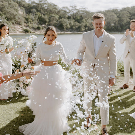 white heart|The Ultimate Confetti Bundle - Heart (cones, confetti + trays) - The Whole Bride