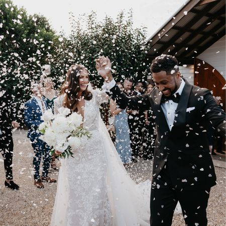 white heart|The Ultimate Confetti Bundle - Heart (cones, confetti + trays) - The Whole Bride