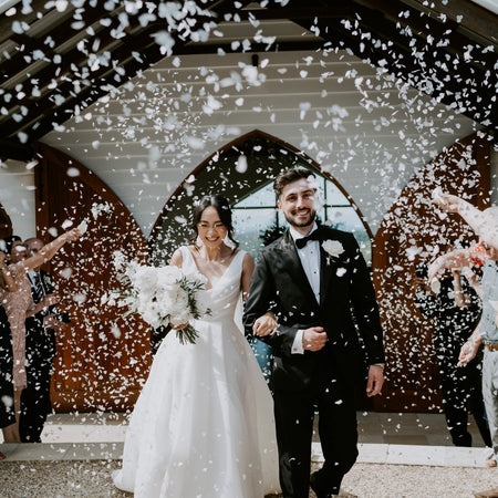 white heart|The Ultimate Confetti Bundle - Heart (cones, confetti + trays) - The Whole Bride