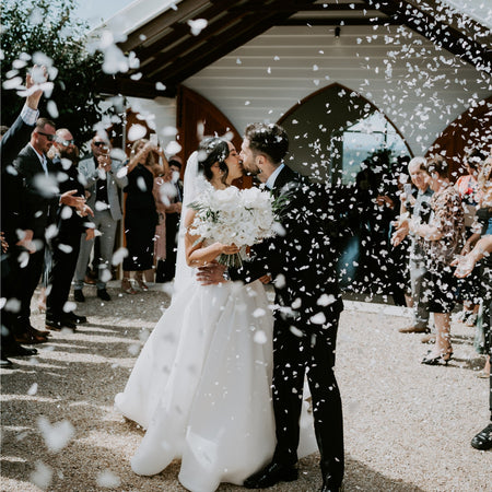 white heart|The Ultimate Confetti Bundle - Heart (cones, confetti + trays) - The Whole Bride