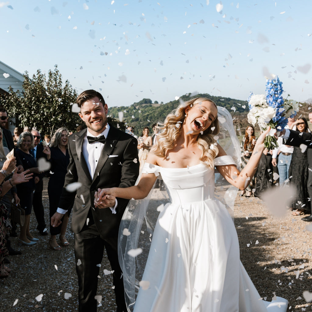 white heart|The Ultimate Confetti Bundle - Heart (cones, confetti + trays) - The Whole Bride