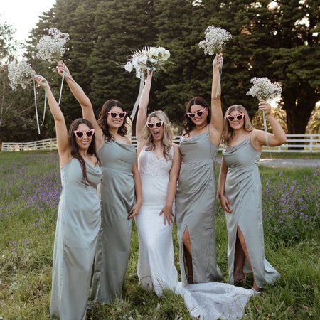 Pink|Heart Sunglasses - The Whole Bride