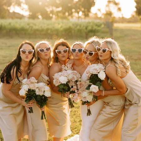 Bride Heart Sunglasses - The Whole Bride