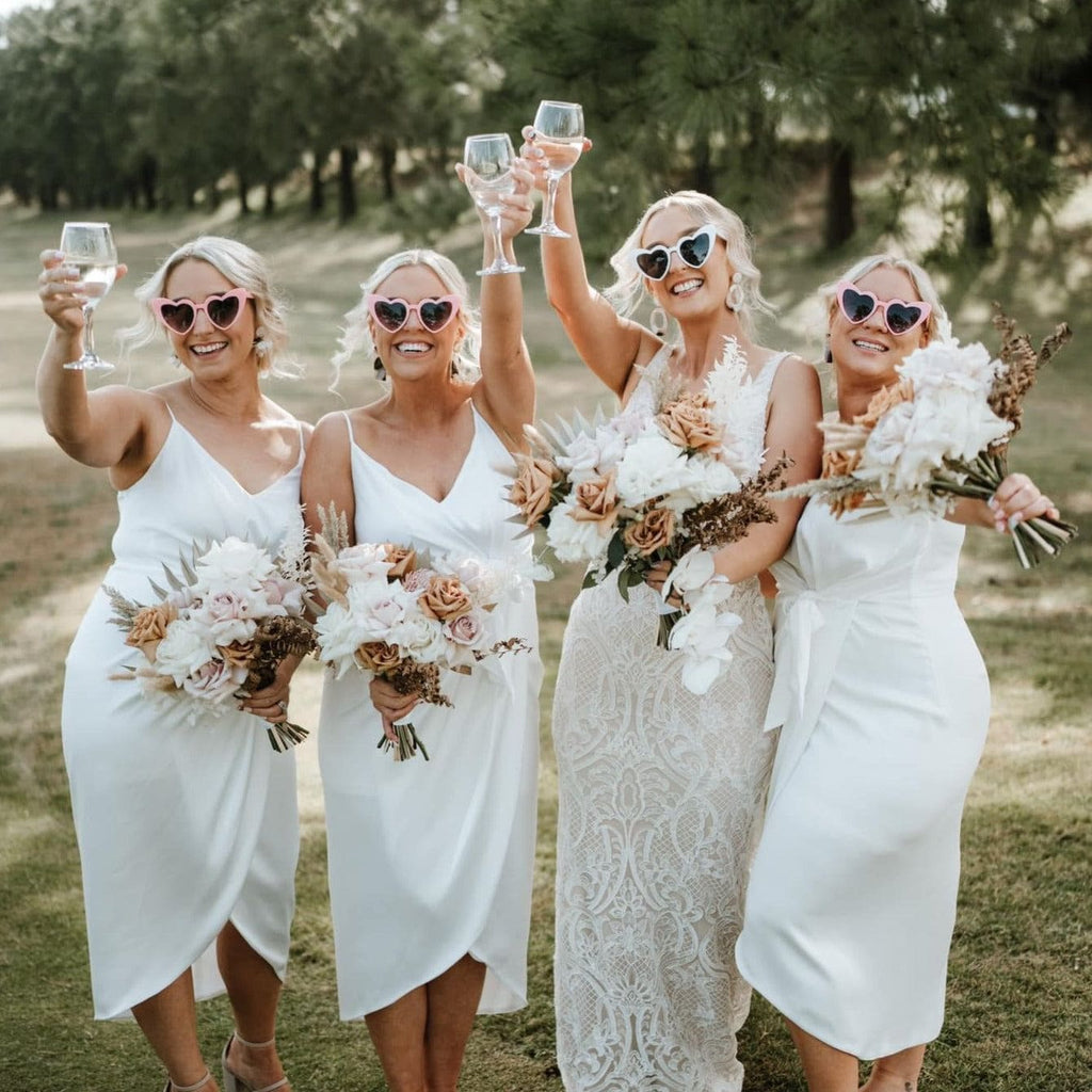 pink|Heart Sunglasses - The Whole Bride