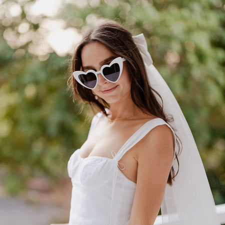 Bride Heart Sunglasses - The Whole Bride