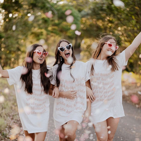 Pink on Pink|Heart Sunglasses - The Whole Bride