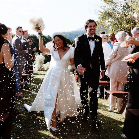 White|The Ultimate Hydrangea Petal Bundle (petals, cones, cone trays) - The Whole Bride