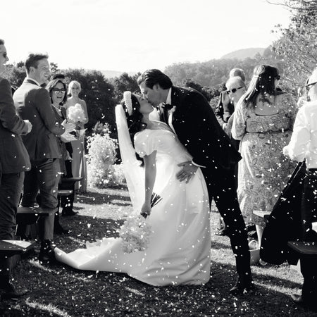 Hydrangea Flower Petal Confetti | The Whole Bride