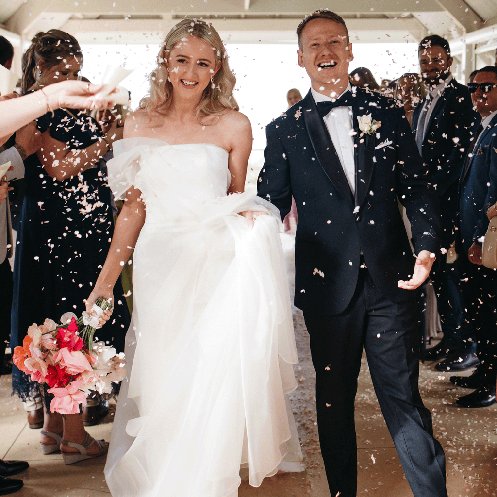 Hydrangea Flower Petal Confetti | The Whole Bride