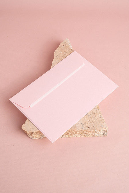 Candy Pink|Linen Card - Love you dad - The Whole Bride