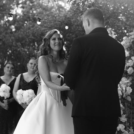 Black|Vow Cards (Set of 2) - The Whole Bride