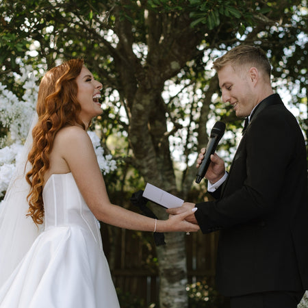 Black|Vow Cards (Set of 2) - The Whole Bride