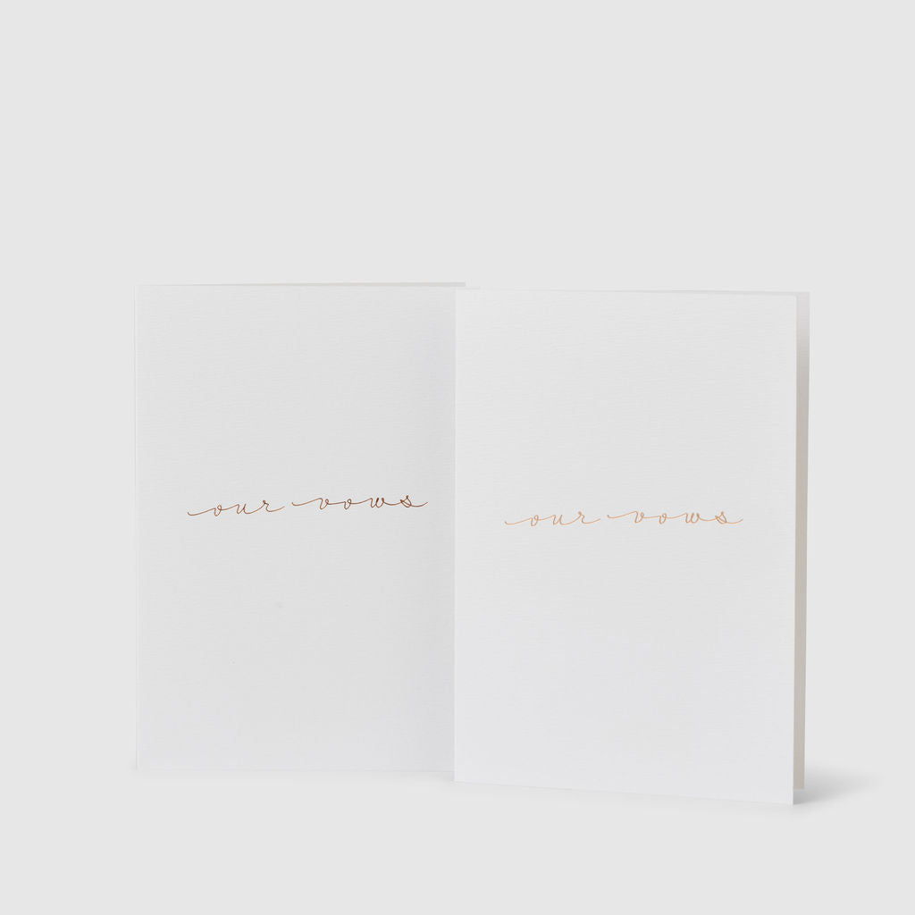 Vow Cards for your wedding | The Whole Bride