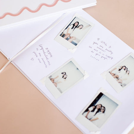 White|Photo Corners for Guest Book - The Whole Bride