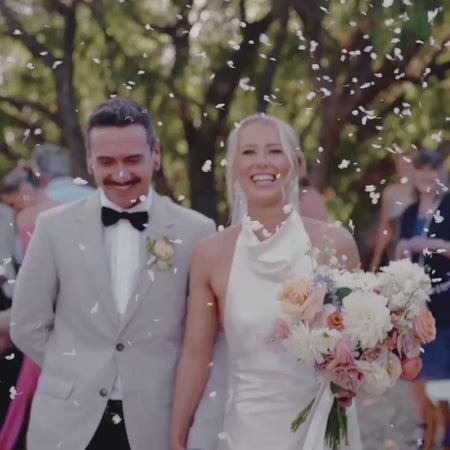 white|Hydrangea Petal Bundles (petals + cones) - The Whole Bride