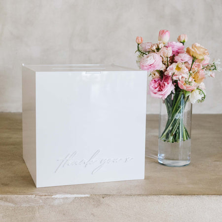 Acrylic Wedding Wishing Well