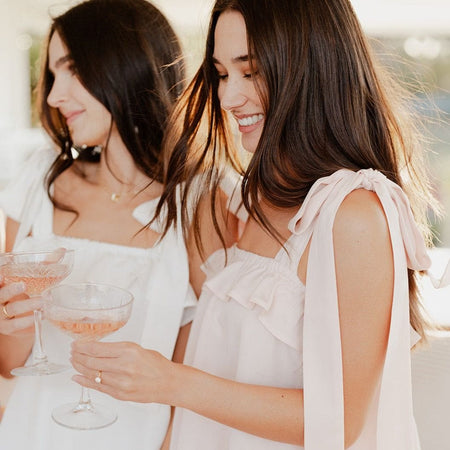 Nude Pink| Bridal Pyjamas | Bride Getting Ready Outfit - The Whole Bride