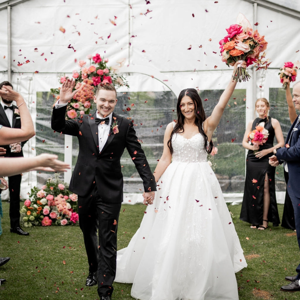 Ruby Red| Ultimate Rose Petal Bundle - Flower Petal Confetti - The Whole Bride 