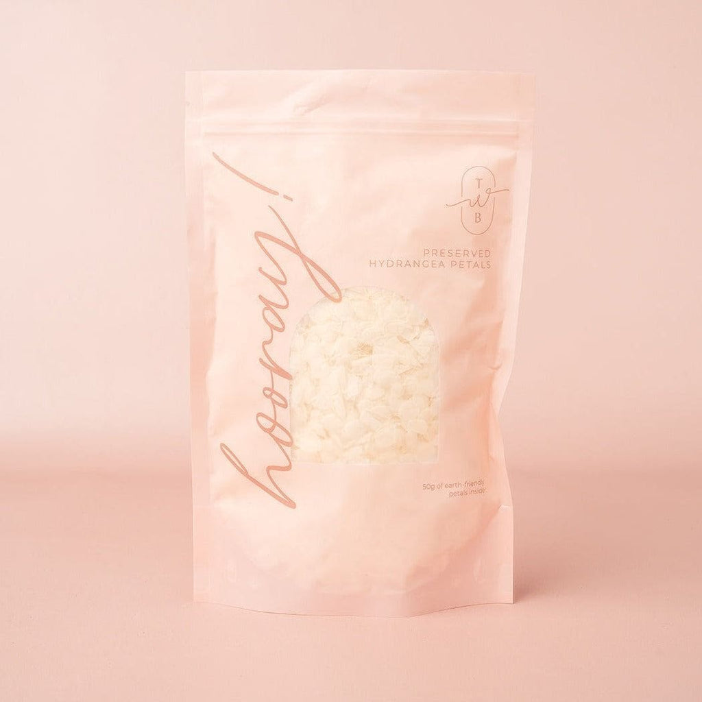 Seconds Hydrangea Petals (bag only) - The Whole Bride