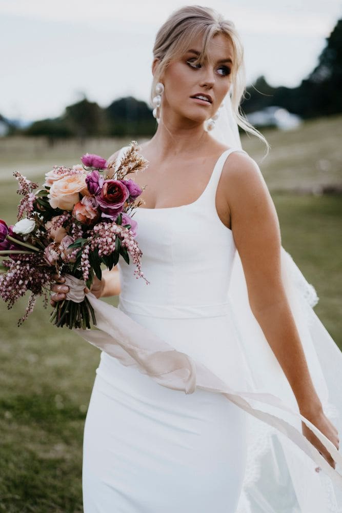nutmeg|Silk Bouquet Ribbon - The Whole Bride