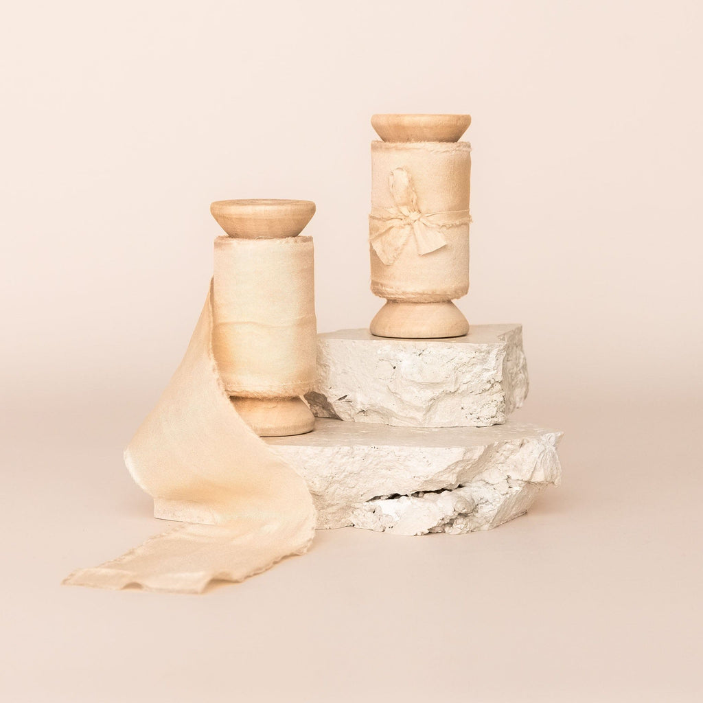 butter|Silk Bouquet Ribbon - The Whole Bride