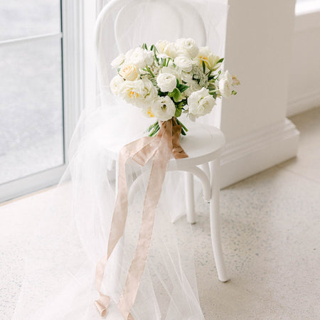 Nutmeg|Silk Bouquet Ribbon - The Whole Bride