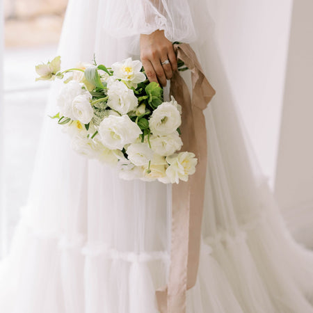 Nutmeg|Silk Bouquet Ribbon - The Whole Bride