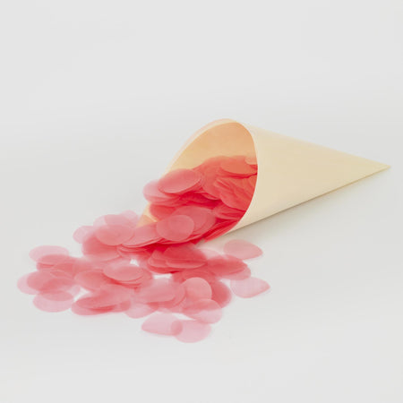 pink|The Confetti Bundle - Circle (confetti + cones) - The Whole Bride