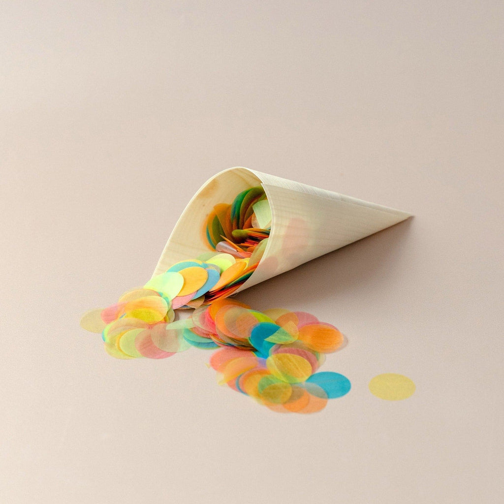 rainbow|The Confetti Bundle - Circle (confetti + cones) - The Whole Bride
