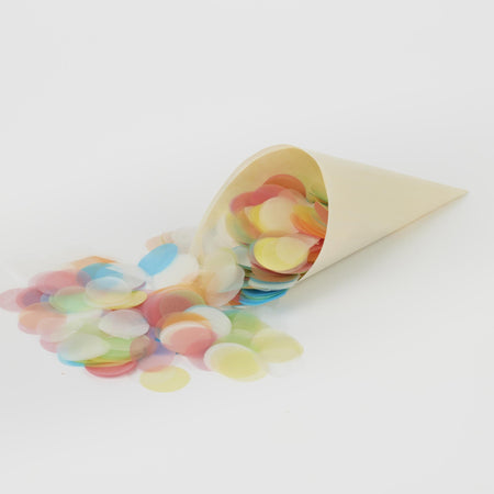 pastel rainbow|The Confetti Bundle - Circle (confetti + cones) - The Whole Bride
