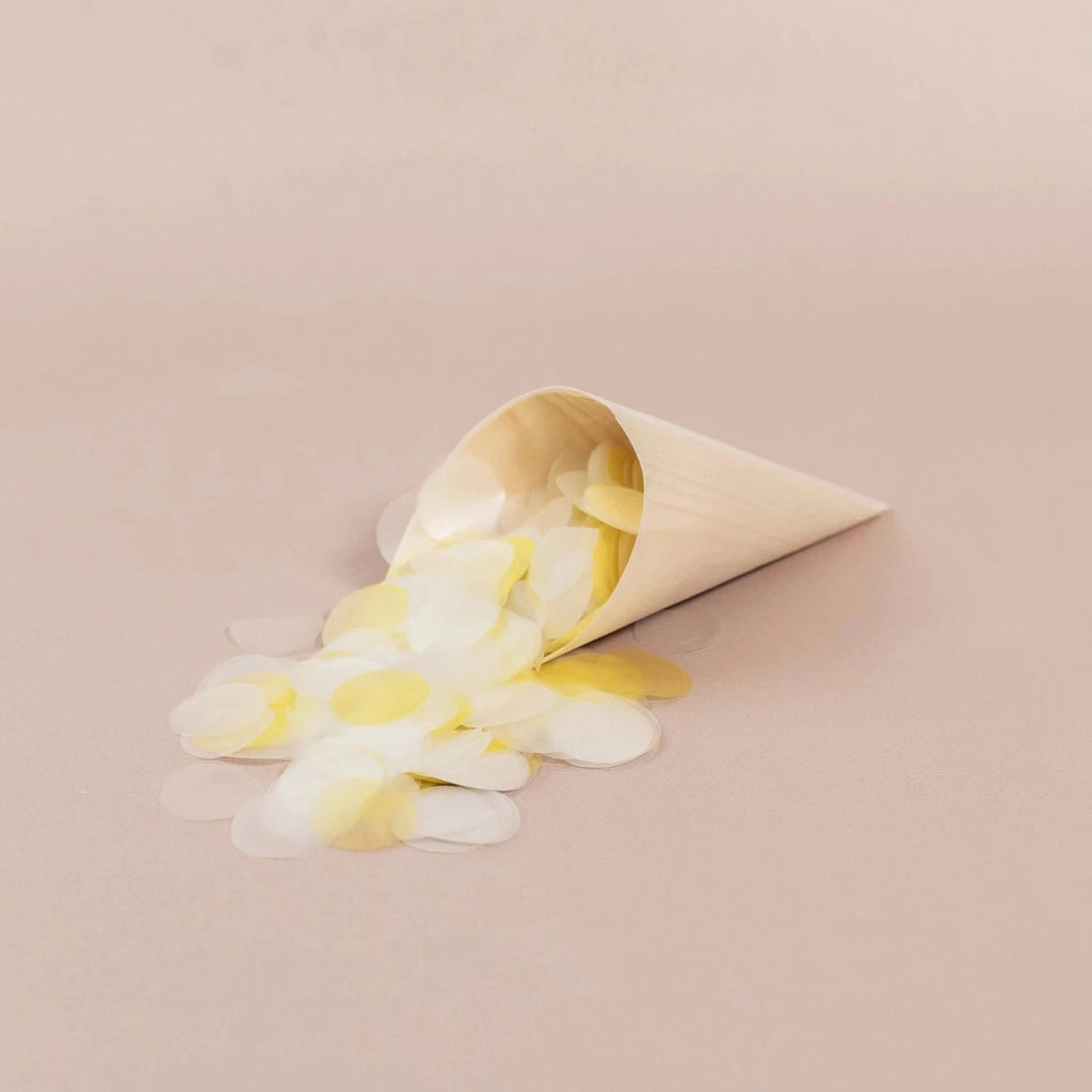 lemon sorbet|The Confetti Bundle - Circle (confetti + cones) - The Whole Bride