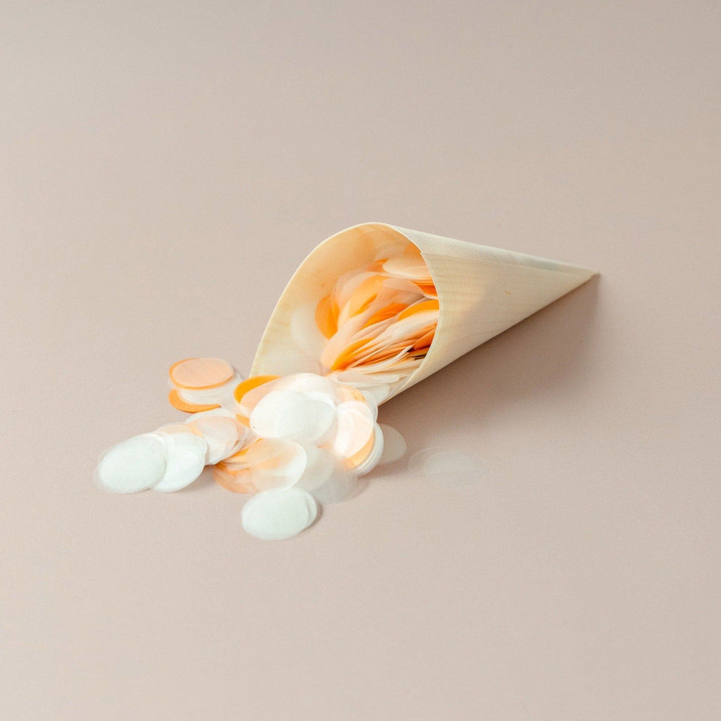 peaches and cream|The Confetti Bundle - Circle (confetti + cones) - The Whole Bride