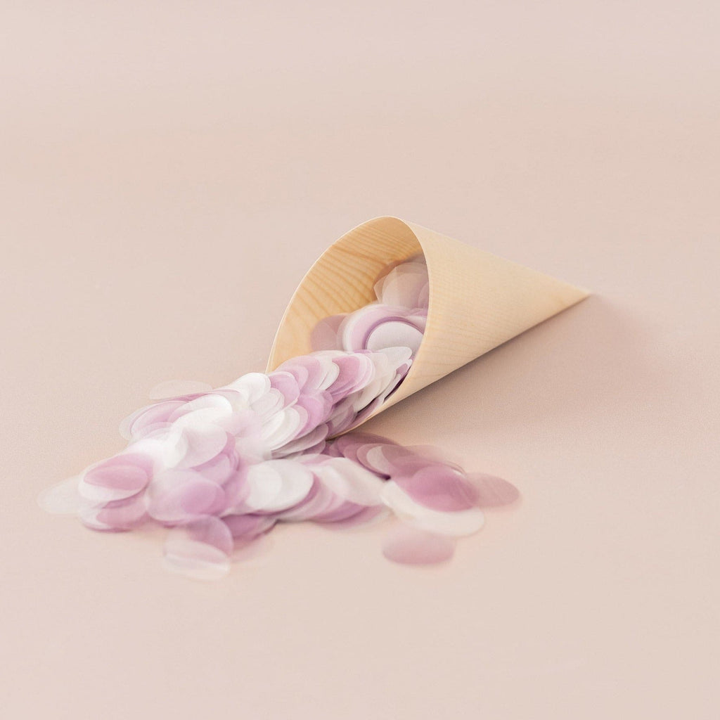 lilac|The Confetti Bundle - Circle (confetti + cones) - The Whole Bride