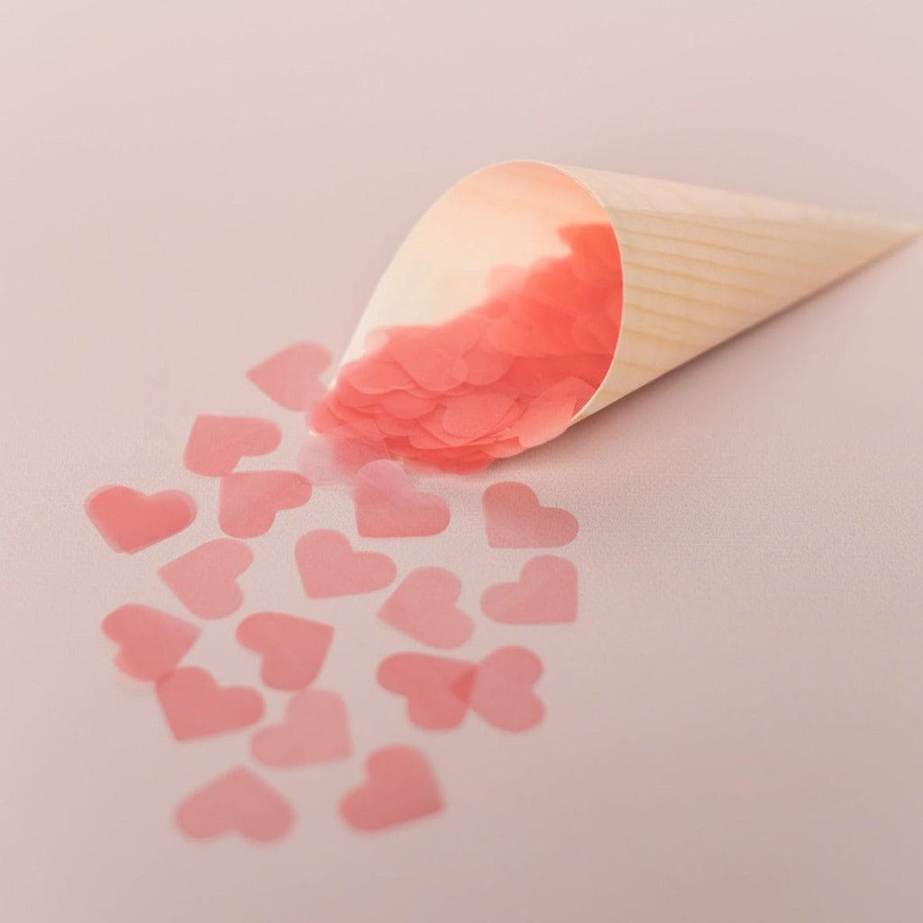 pink heart|The Confetti Bundle - Heart (Confetti + Cones) - The Whole Bride