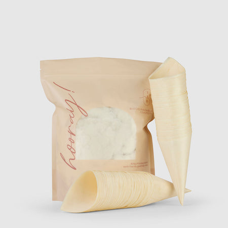 white heart|The Confetti Bundle - Heart (Confetti + Cones) - The Whole Bride